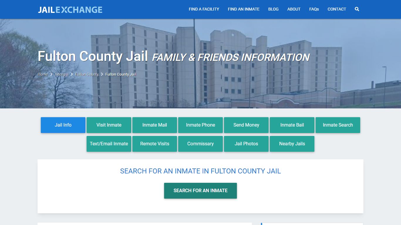 Fulton County Jail GA | Booking, Visiting, Calls, Phone